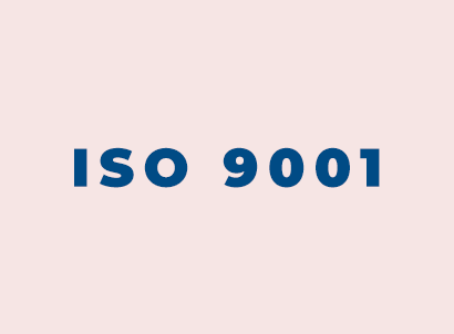 Quality Certification ISO 9001 : 2015